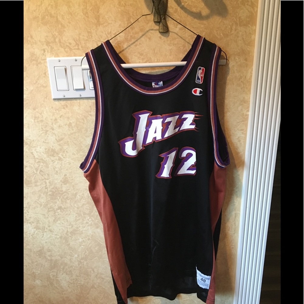 Champion NBA Jazz John Stockton Jersey Size 48